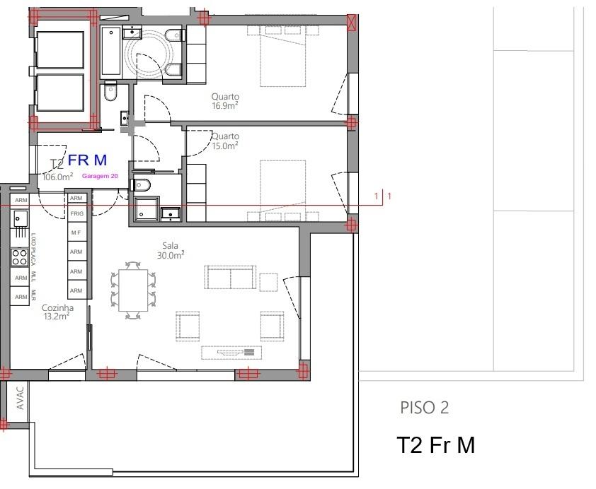 Apartamento T2 - Quinta da Portela - Coimbra/Venda