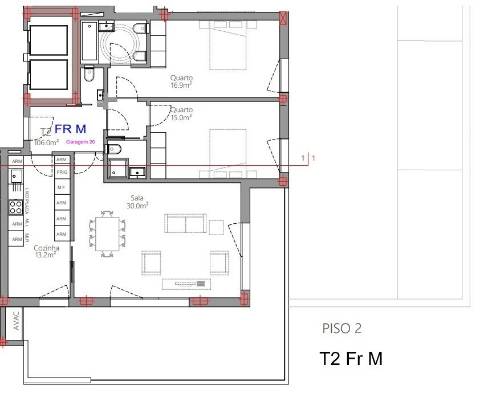 Apartamento T2 - Quinta da Portela - Coimbra/Venda