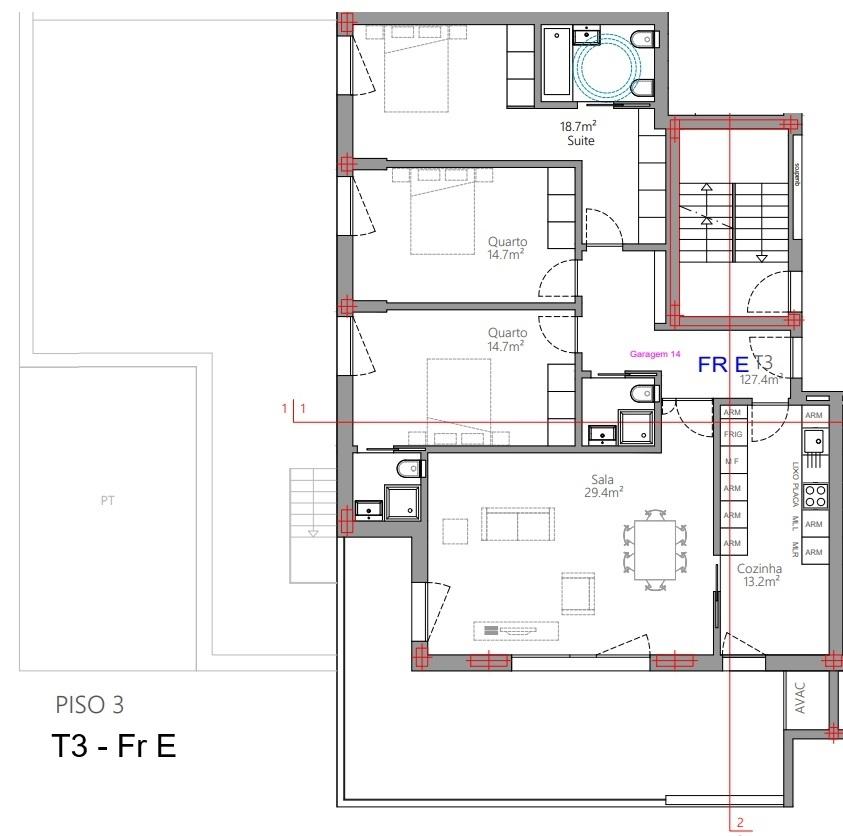 Apartamento T3 - Quinta da Portela - Coimbra/Venda