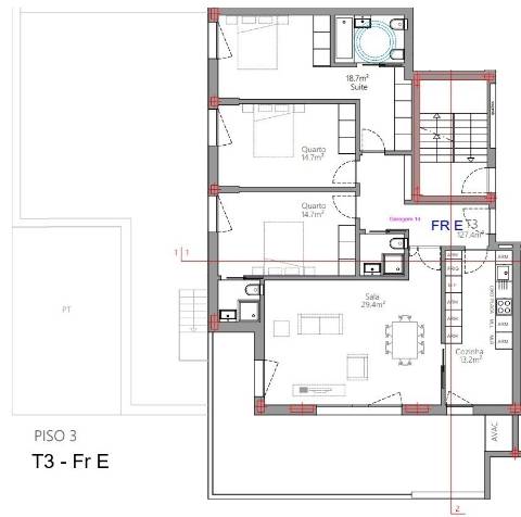 Apartamento T3 - Quinta da Portela - Coimbra/Venda