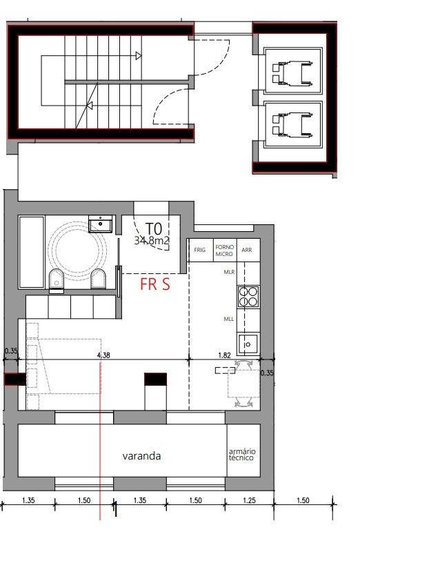 Apartamento T0 - Quinta da Portela - Coimbra/Venda