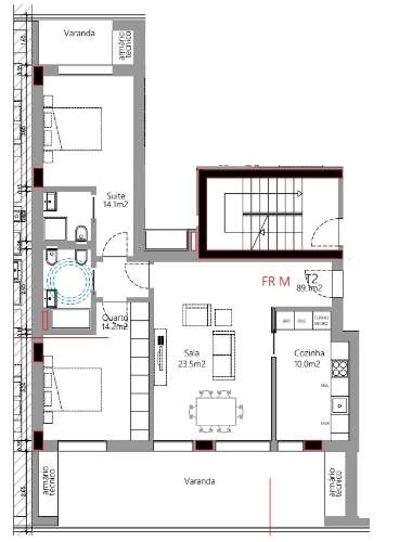 Apartamento T2 - Quinta da Portela - Coimbra/Venda