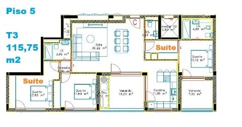 Apartamento T3 - Quinta da Portela - Coimbra/Venda