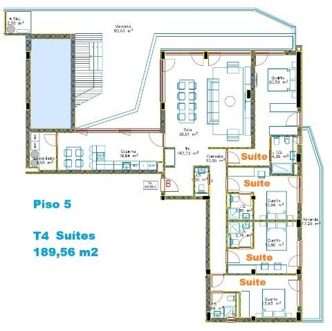 Apartamento T4 - Quinta da Portela - Coimbra/Venda