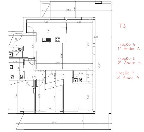 Apartamento T3 - Olivais - Coimbra/Venda