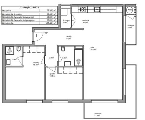 Apartamento T2 - Lordemão - Coimbra/Venda