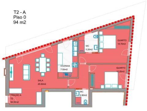 Apartamento T2 - Cantanhede/Venda