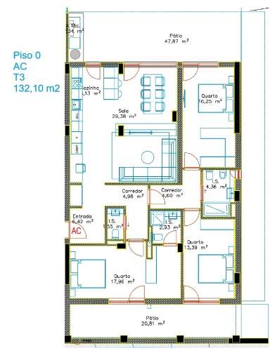 Apartamento T3 - Quinta da Portela - Coimbra/Venda
