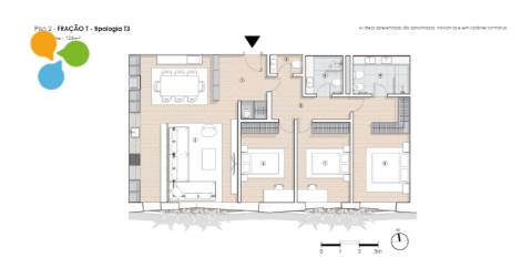 Apartamento T3 em Paranhos