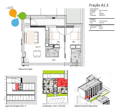 Apartamento T2 em Paranhos