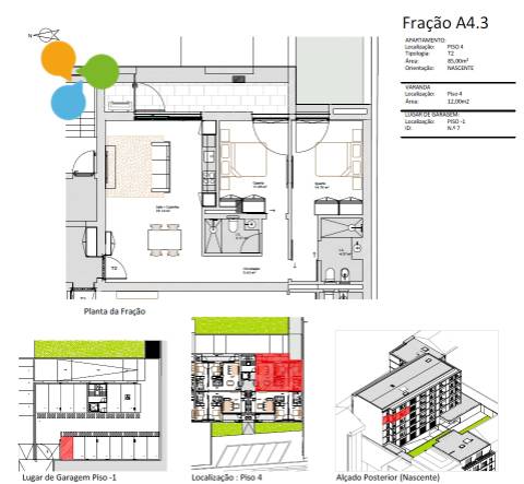 Apartamento T2 em Paranhos