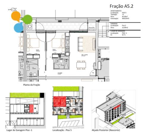 Apartamento T2 em Paranhos