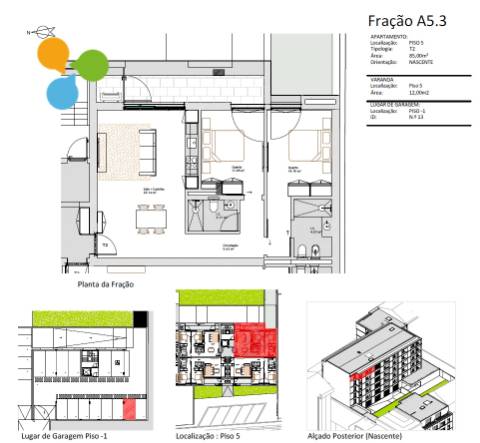 Apartamento T2 em Paranhos