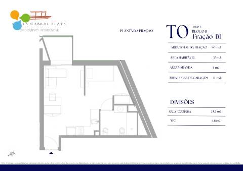 Apartamento T0 Venda em Paranhos,Porto