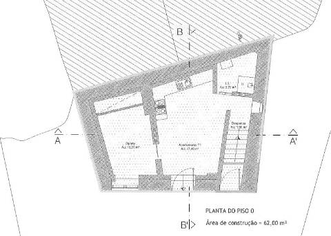 Apartamento T1 - Fundão