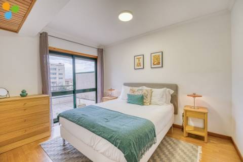 T1 para arrendamento com Terraço Amplo em São Mamede de Infesta – Totalmente Mobilado e Equipado