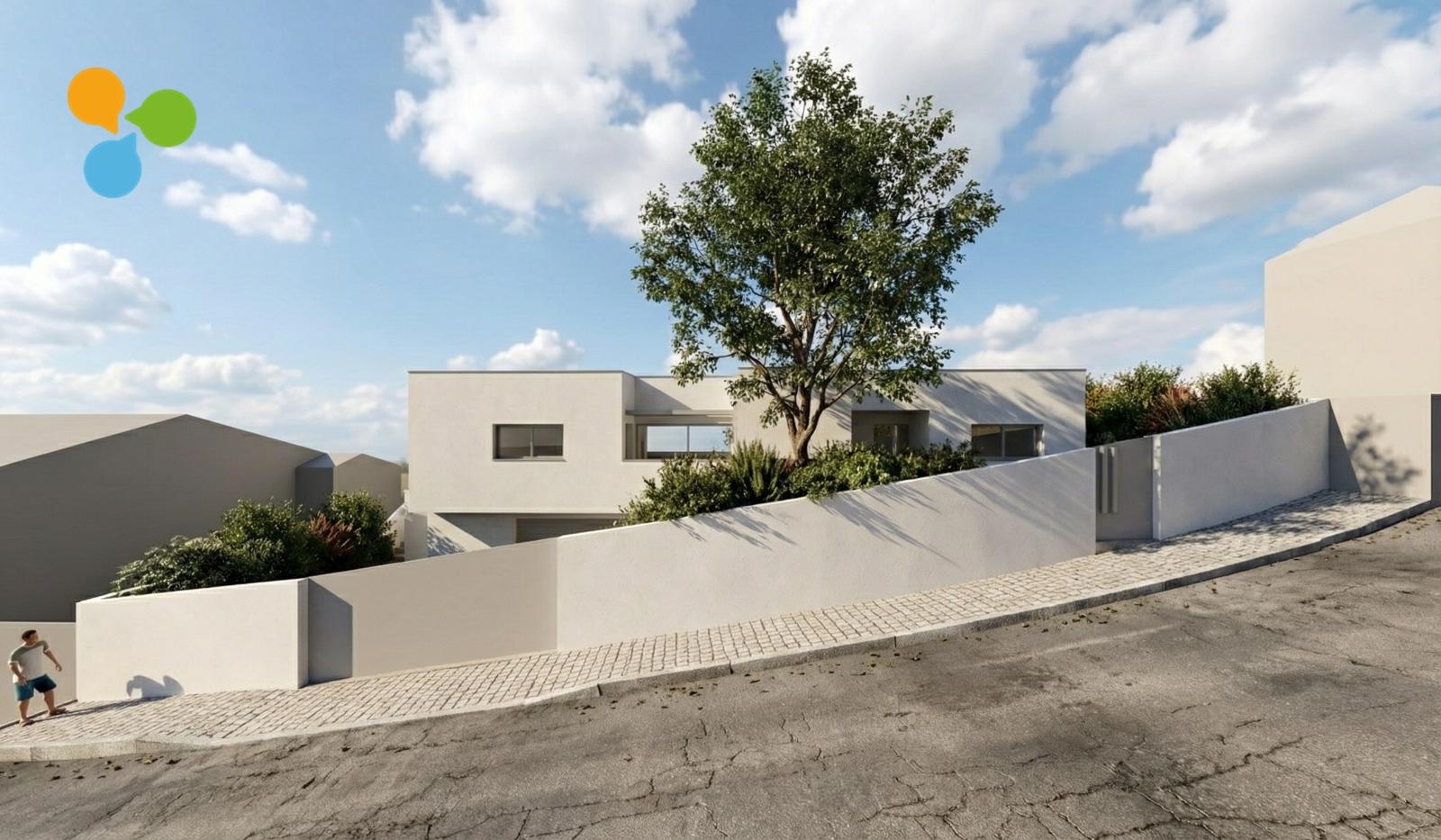 Terreno com projeto aprovado e elevada capacidade construtiva - São Pedro da Cova