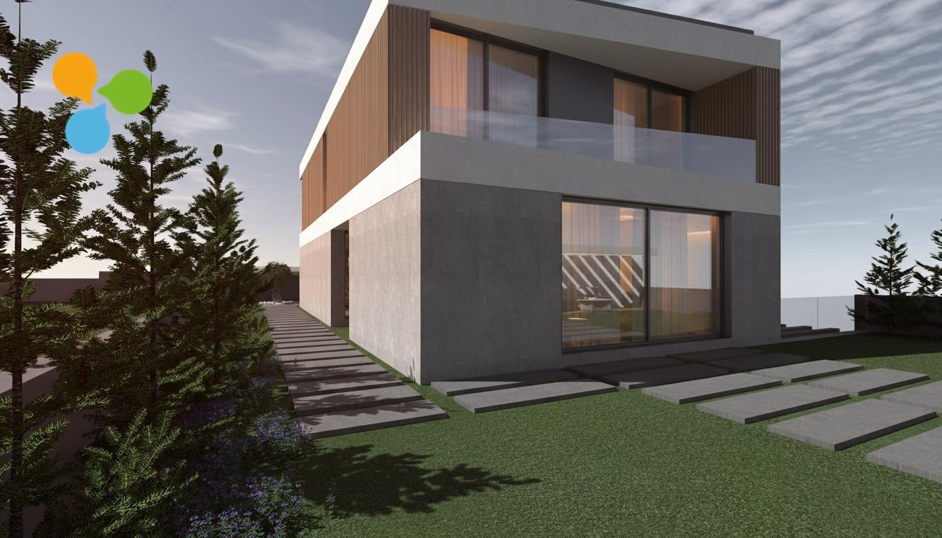 Terreno para construção com projeto aprovado - Alfena