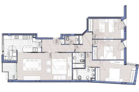 Novo Apartamento T3 no Centro da Maia