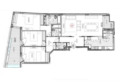 Apartamento T3 com terraço e varanda no Centro da Maia pronto a habitar