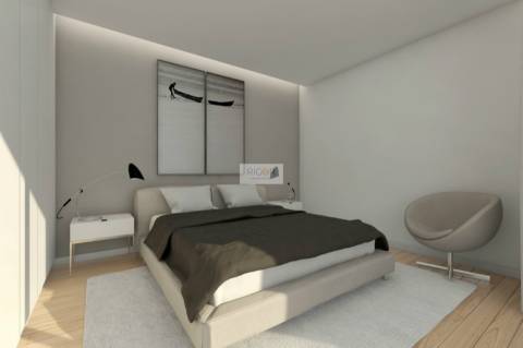 Apartamento T2 de luxo com terraço e jardim de 108m2