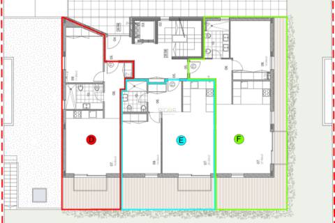 Apartamentos T1 com terraço em novo condomínio fechado, entre a praia e o centro de Matosinhos