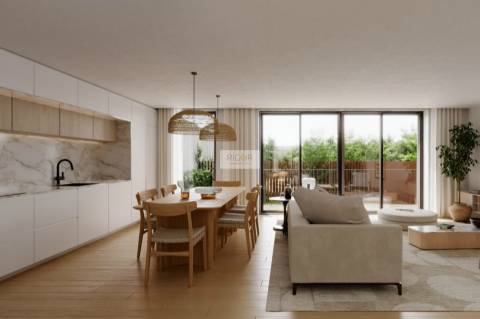 Apartamento T3 em fase de construção