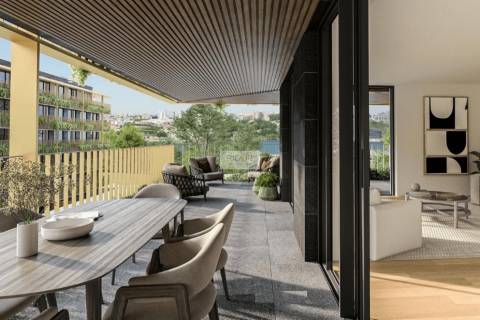 Apartamento T3 com terraço em construção