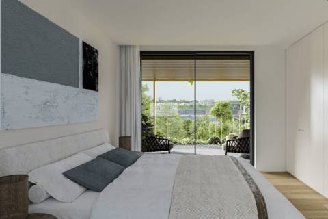 Apartamento T3 com varanda em construção