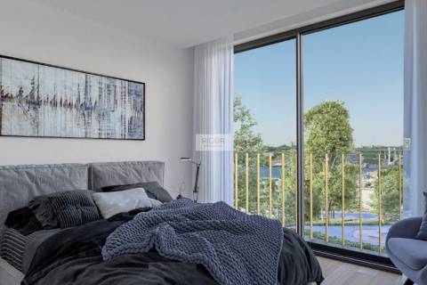 Apartamento T3 com varanda em construção