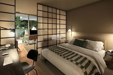 Apartamento T0 mobilado e equipado junto á rotunda AEP e estrada da Circunvalação