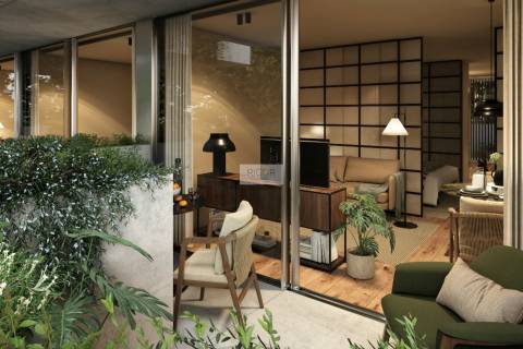 Apartamento T0 mobilado e equipado junto á rotunda AEP e estrada da Circunvalação