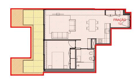 Apartamento T1 mobilado e equipado junto á rotunda AEP e estrada da Circunvalação