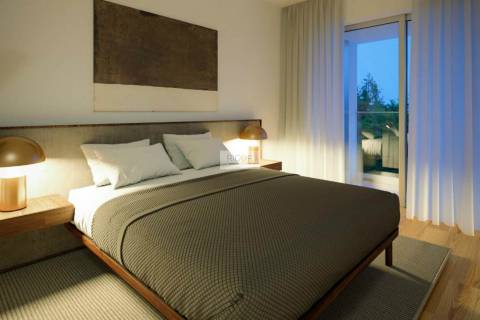 Apartamento T1+1 com garagem e arrumo em construção em Pedrouços