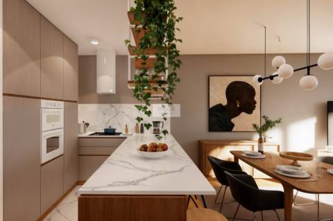 Apartamento T2 com 2 varandas no coração de Leça da Palmeira