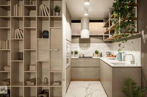 Apartamento T2 com 2 varandas no coração de Leça da Palmeira