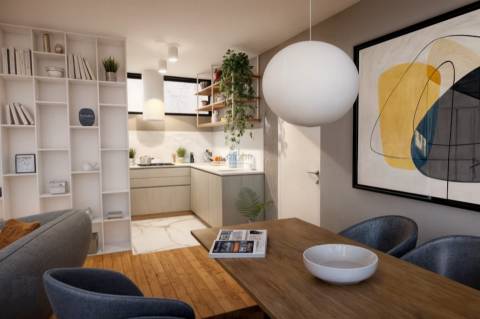 Apartamento T2 com 2 varandas no coração de Leça da Palmeira