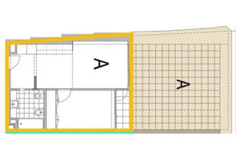 Apartamento T1 com terraço, garagem e arrumo em construção em Pedrouços