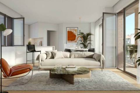 Apartamento T2+1 com 2 suites e varanda em construção no Bonfim