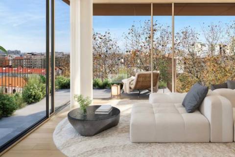 Apartamento T1 em construção em Matosinhos Sul