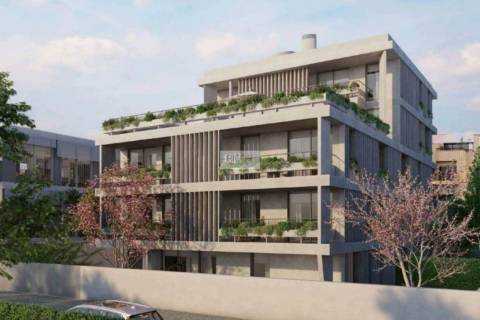 Apartamento T3 com jardim em construção à Boavista