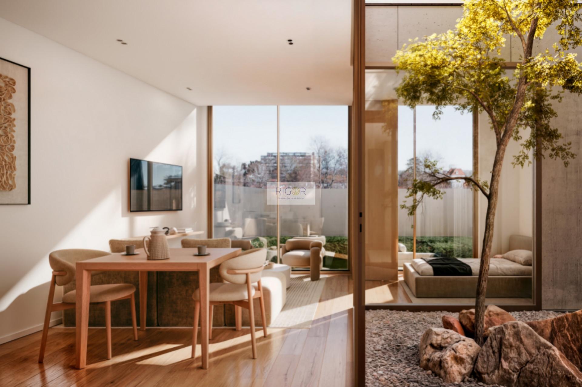 Apartamento T1+1 com terraço no centro de Matosinhos