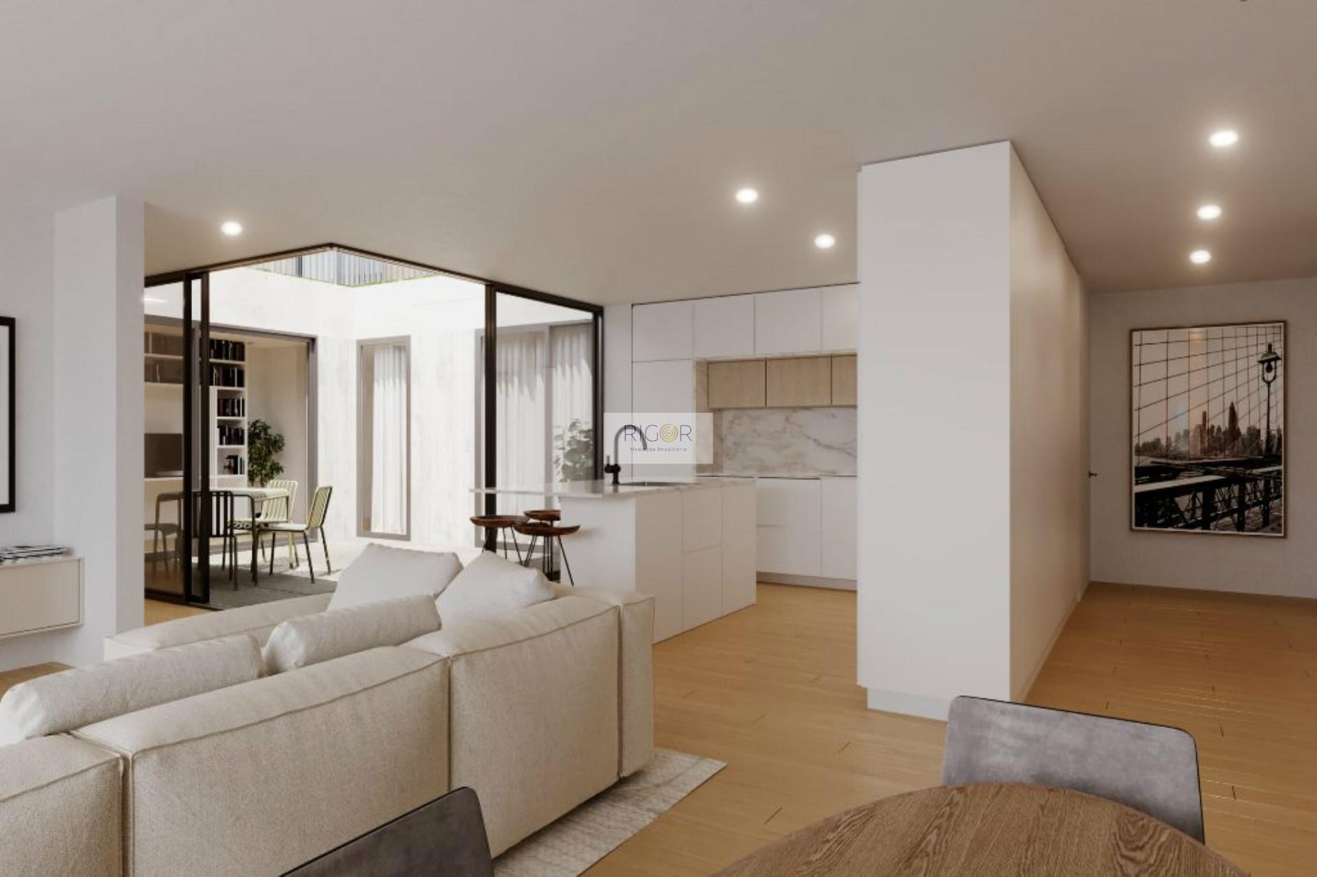 Apartamento T3 em fase de construção