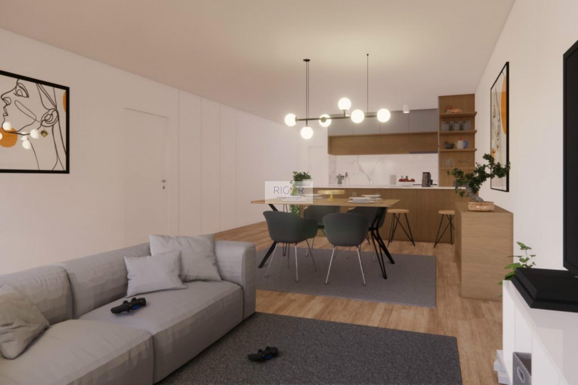 Apartamento T2 em Matosinhos sul com terraço