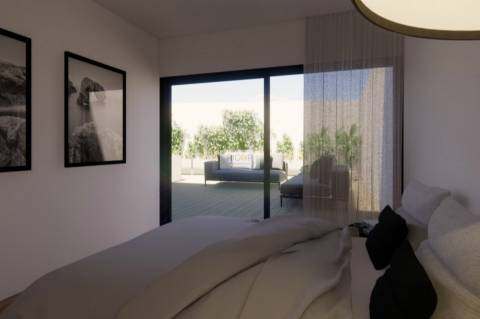 Apartamento T3 em Matosinhos sul com terraço de 100m2