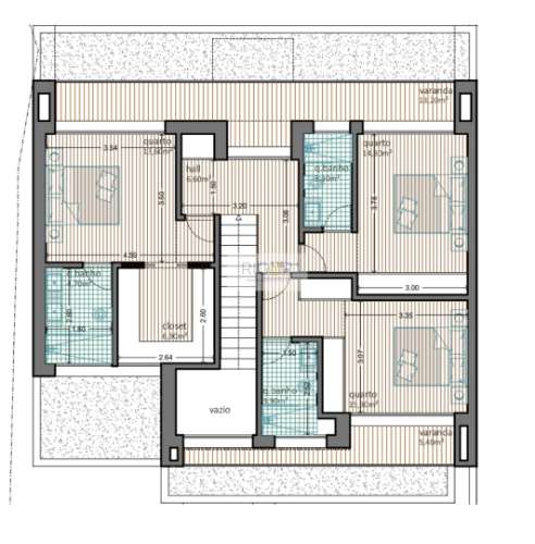 Moradia com 4 quartos e 120m2 de jardim no Castelo da Maia