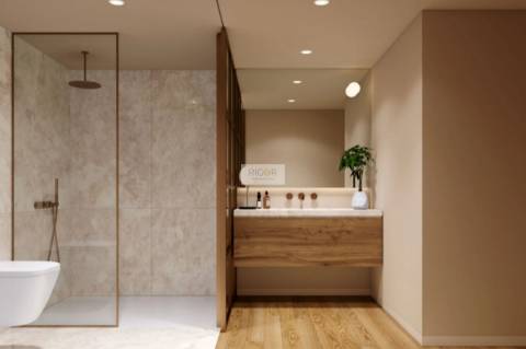 Apartamento T1 com jardim de a 300mts da praia de Matosinhos