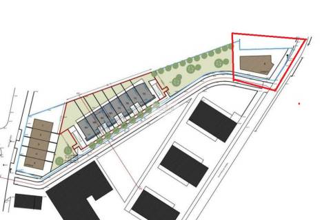 Lote de Terreno com área de 671 m2 para construção de apartamentos ou moradias