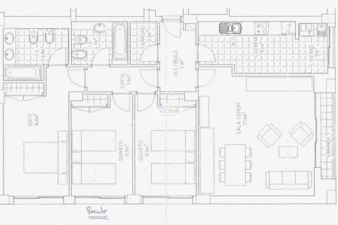 T3 junto ao Metro, a 980mts da praia de Matosinhos