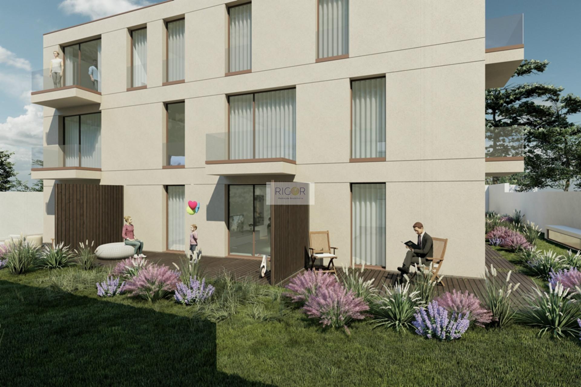 Apartamentos T1 com terraço em condomínio fechado entre a praia e o centro de Matosinhos